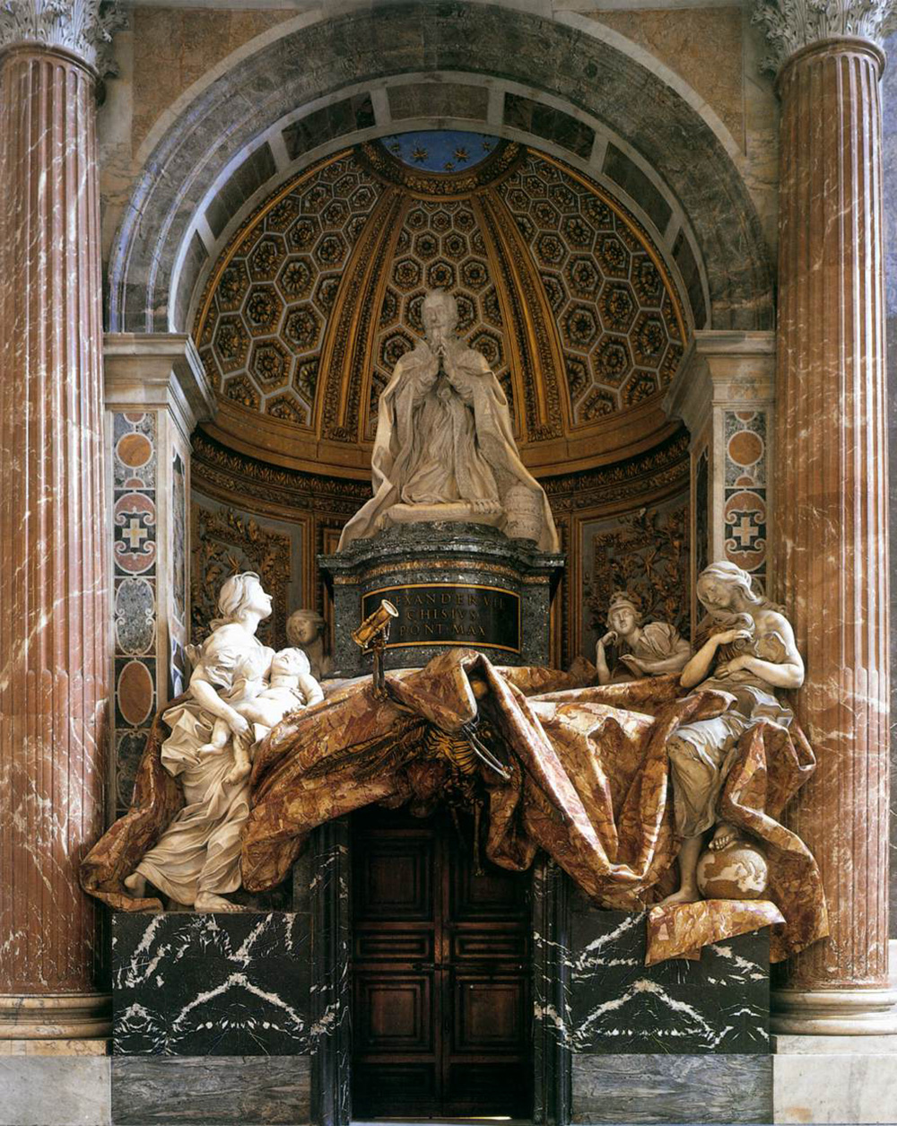 tomb of pope alexander VII